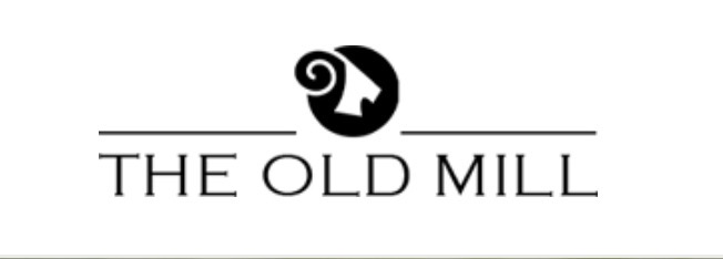 Decorative logo stating The Old Mill