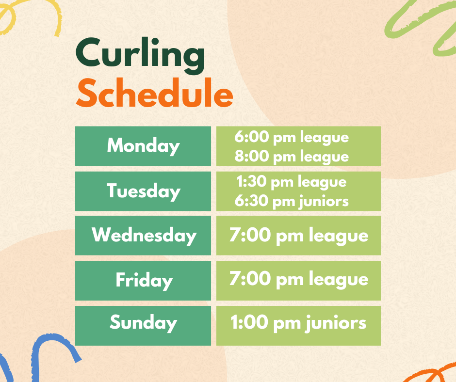 curling week schedule